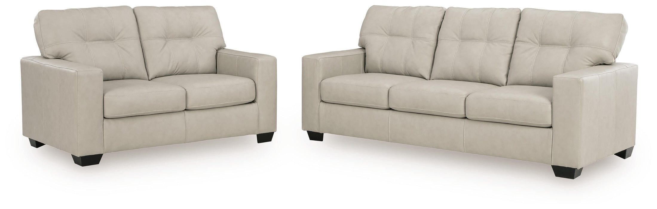 Santorine Bone Santorine Sofa and Loveseat