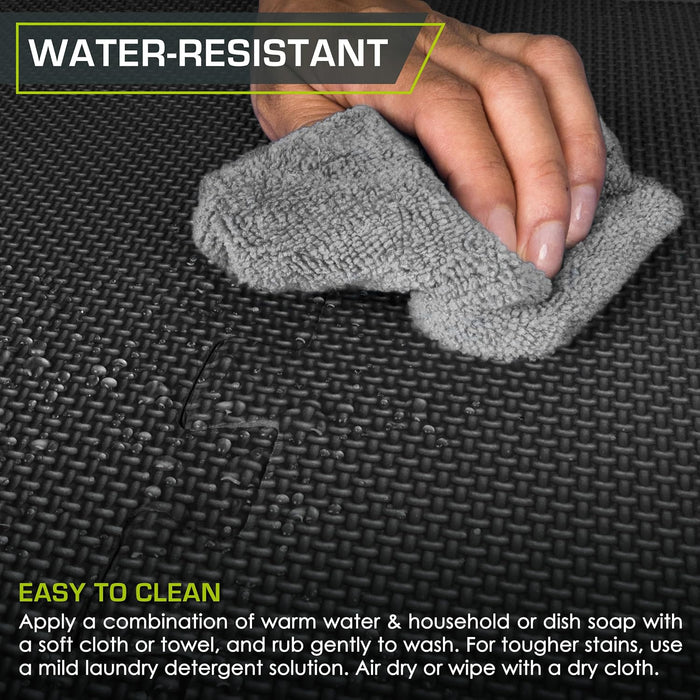 6 Pieces ProsourceFit Extra Thick Puzzle Exercise Mat ¾” and 1", EVA Foam Interlocking Tiles for Protective - new