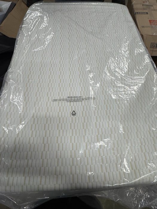 MLILY Folding Mattress, 4 inch Twin Tri-fold Memory Foam Mattress, Foldable Mattress with Storage Bag and Washable Cover, Travel and Guest Mat, 75"×38", White - open_box