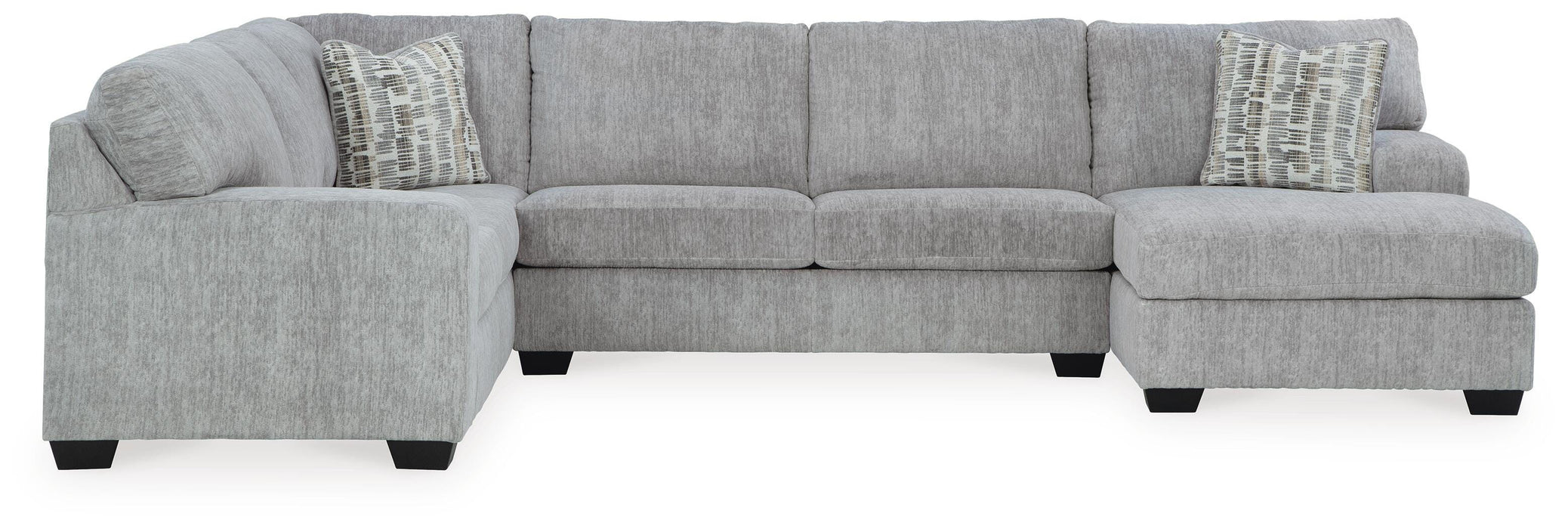 Pembrey Pewter Pembrey 3-Piece Sectional with Chaise