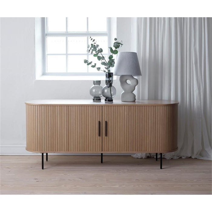Unique Furniture Mid-Century Modern 71" Sideboard in Natural Oak - new