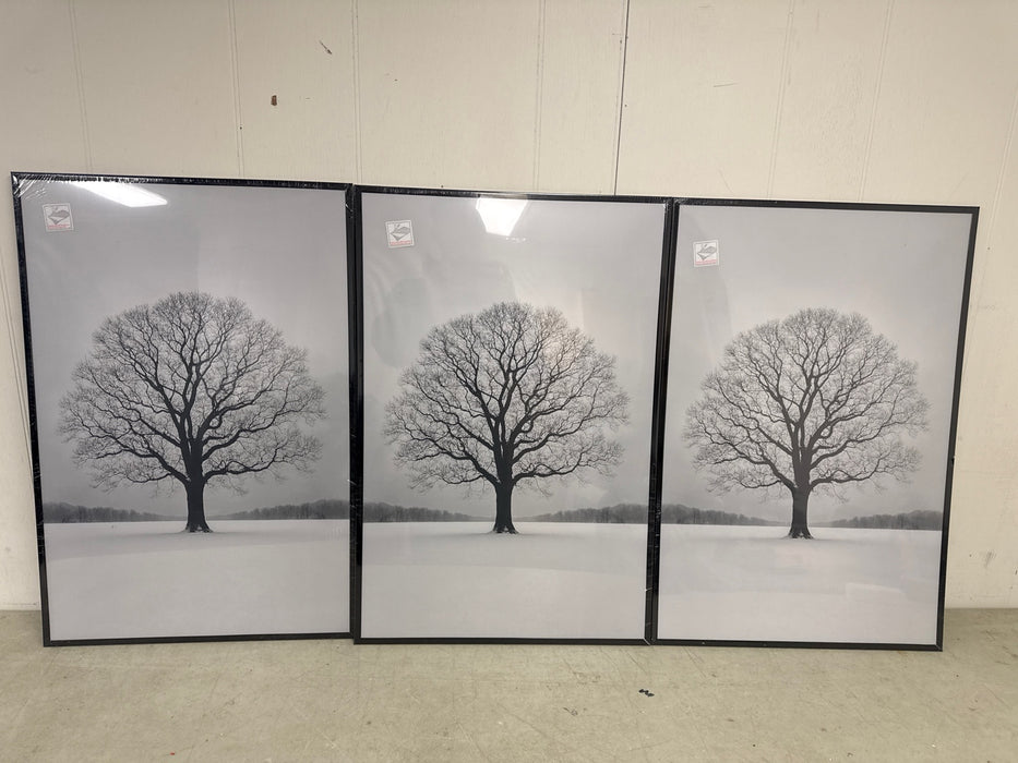 Sindcom 16x24 Picture Frames , Gallery Wall Poster Frames Set of 3 , Black - new