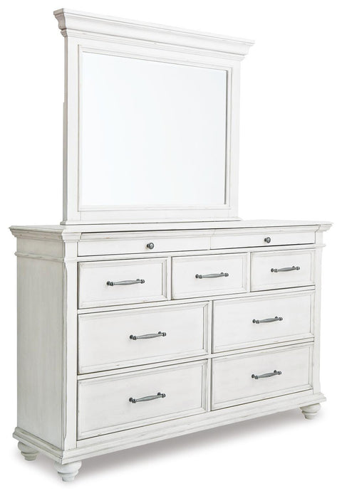 Kanwyn Whitewash Kanwyn Dresser and Mirror