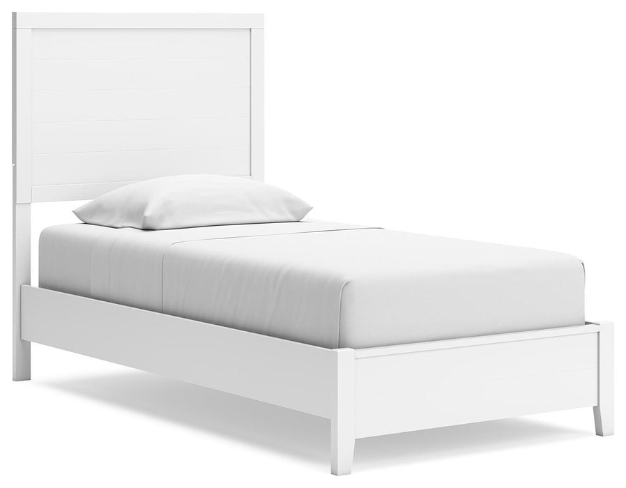 Binterglen White Binterglen Twin Panel Bed
