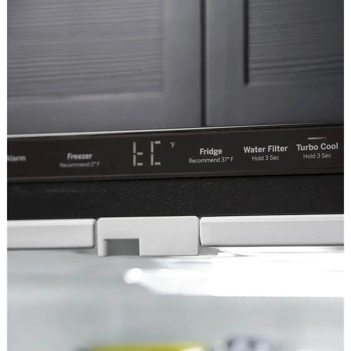 GE - 24.7 Cu. Ft. French Door Refrigerator with Internal Water Dispenser - High Gloss White - new