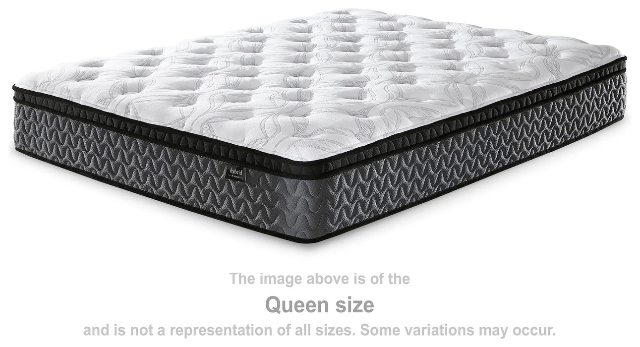 12 Inch Pocketed Hybrid White Mattress