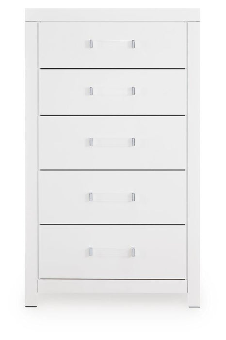 Jonnifer White Five Drawer Chest
