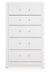Jonnifer White Five Drawer Chest
