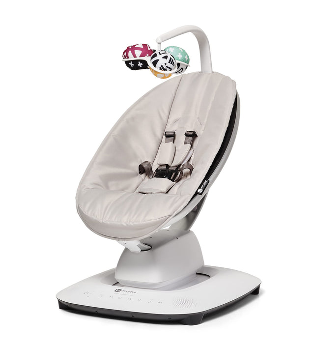 4moms MamaRoo Multi-Motion Baby Swing, Bluetooth Enabled with 5 Unique Motions, Grey - open_box