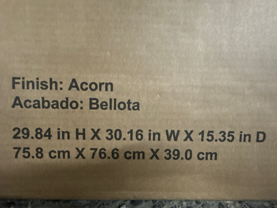 Better Homes & Gardens 4 Cube Storage Organizer, Acorn - new