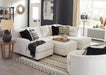 Cambri Snow Cambri Chair and Ottoman