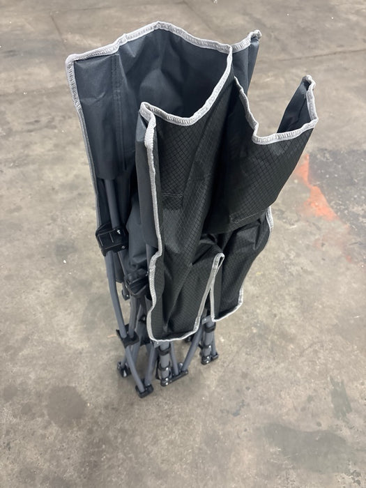 Slendor Folding Camping Cot With Mattress Black,Max Load 800lbs Cots for Sleeping Camp Cots for Adults Kids Teenage Portable Travel Camp Cot - open_box