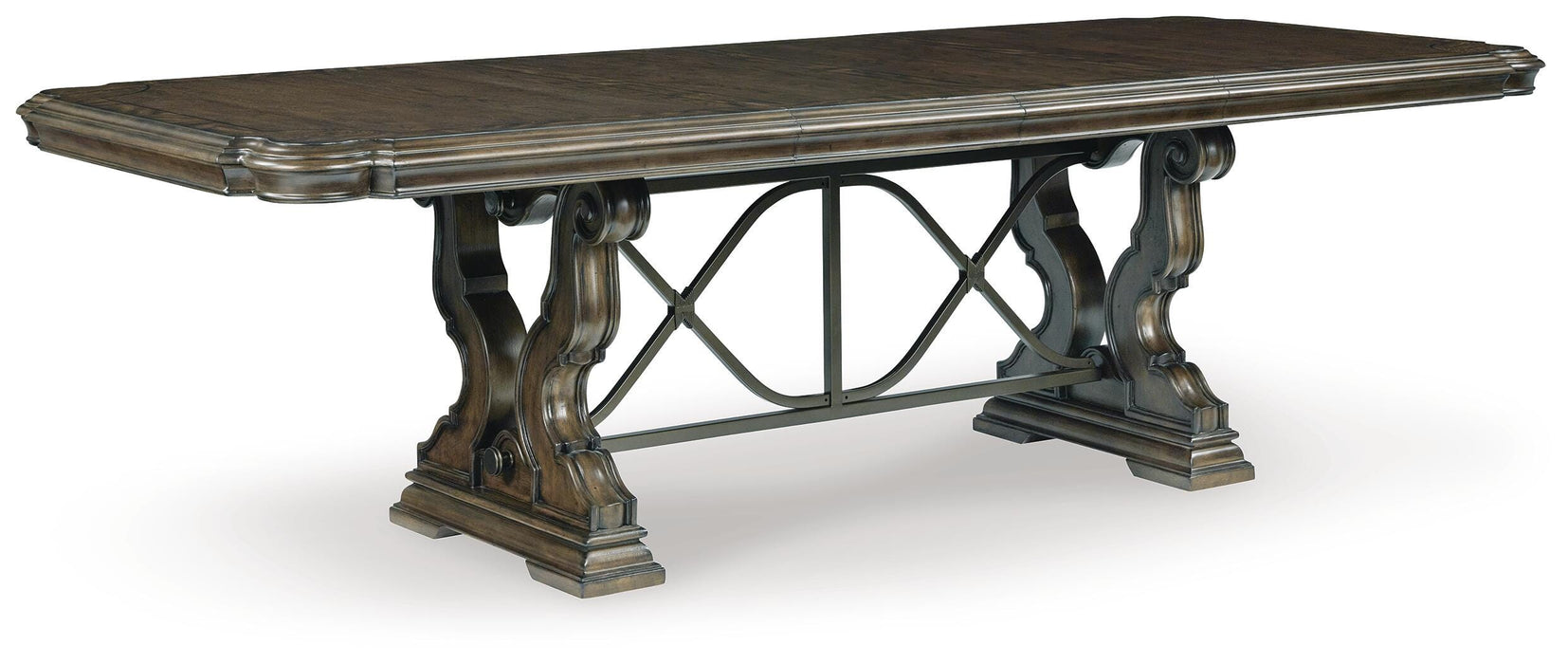 Maylee Dark Brown Maylee Dining Extension Table
