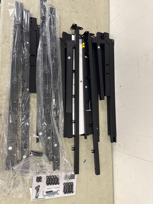 Lusimo Twin Bed Frame No Box Spring Needed 14 inch Heavy Duty Metal Platform Bed Frame Twin Size Anti Slip Support Easy Lock Assembly, Black - new