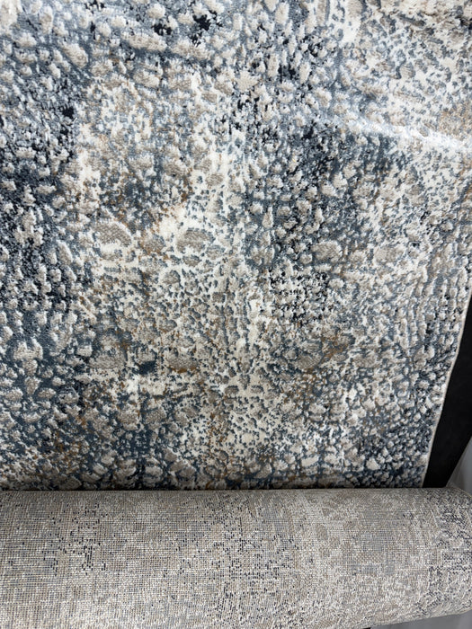 Safavieh Parker Collection Runner Rug - 2' x 8', Blue & Taupe, Non-Shedding & Easy Care, Ideal for High Traffic Areas in Living Room, Bedroom, Dining (PRK116M-28) - use_like_new