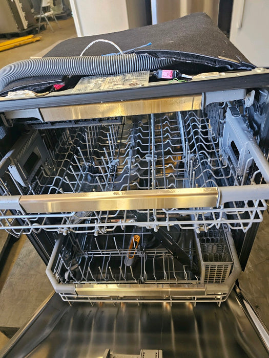 LG - 24" Top Control Smart Built-In Stainless Steel Tub Dishwasher with 3rd Rack, QuadWash Pro and 42dba - PrintProof Stainless Steel - open_box