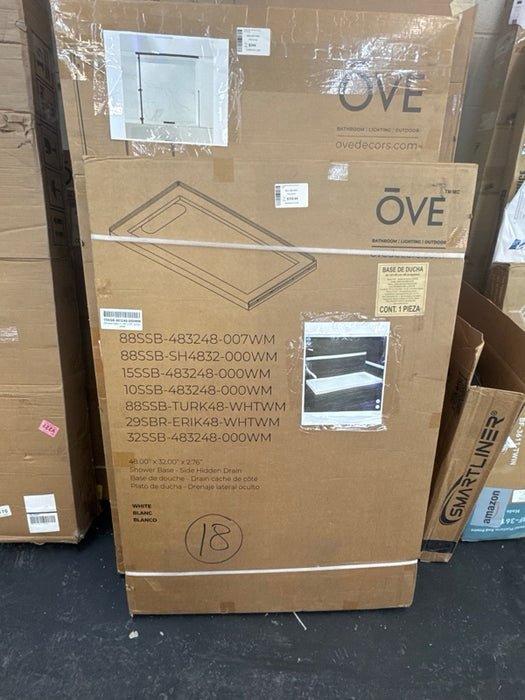 OVE Decors Shower Base - new