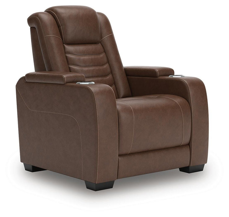 High Impact Tobacco PWR Recliner/ADJ Headrest