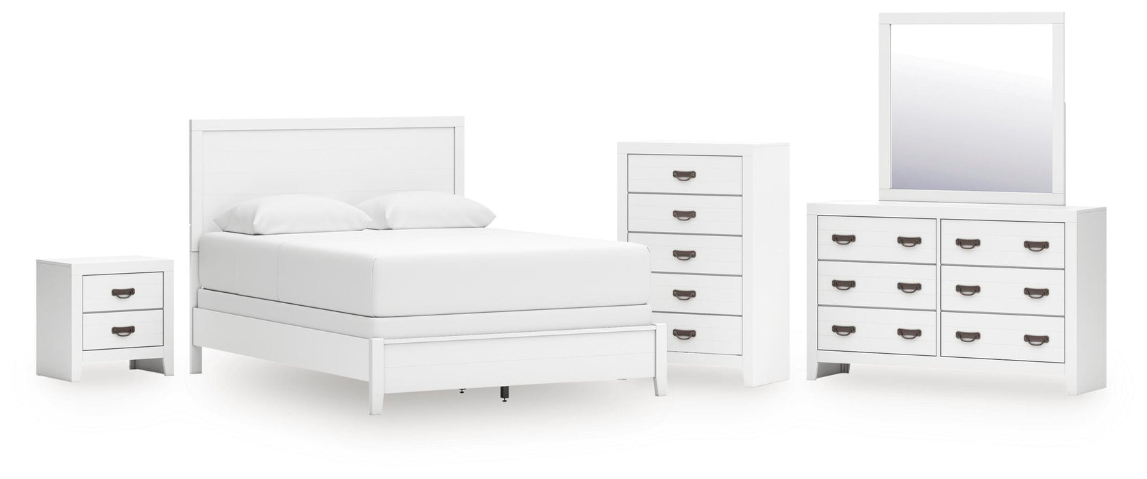 Binterglen White Bedroom Collection