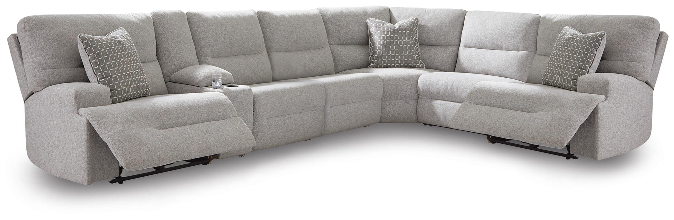 Acklen Place Pewter Living Room Collection