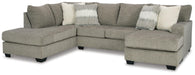 Creswell Stone Creswell 2-Piece Sectional with Chaise