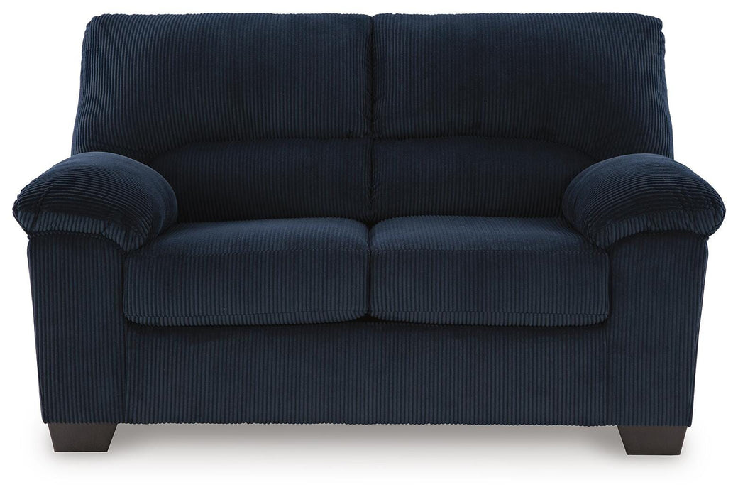 SimpleJoy Navy SimpleJoy Loveseat