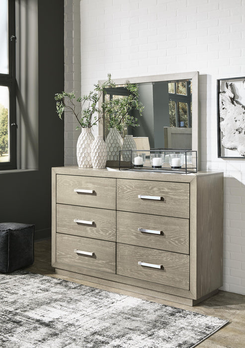 Fawnburg Gray Fawnburg Dresser and Mirror