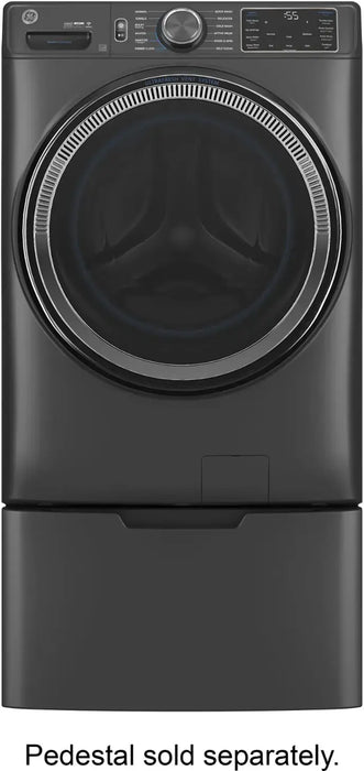 GE 5.0 cu. ft. Capacity Smart Front Load ENERGY STAR Steam Washer with SmartDispense UltraFresh Vent System with OdorBlock and Sanitize + Allergen - display_model
