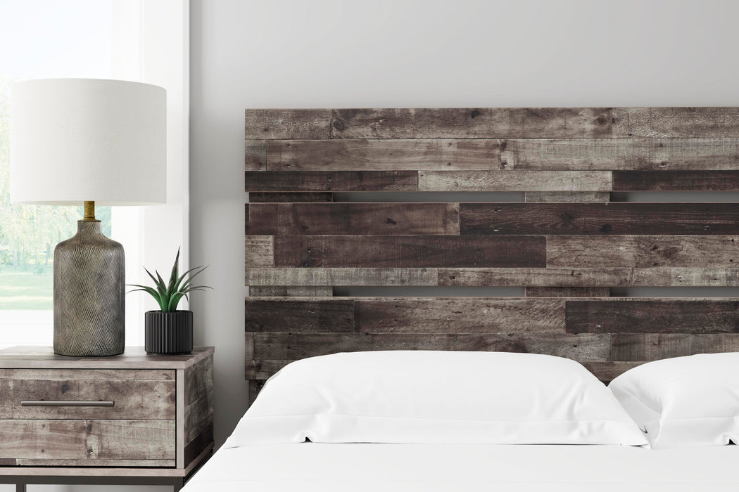 Neilsville Multi Gray Queen Panel Headboard