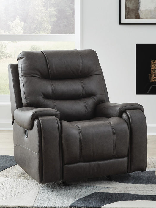 Trumble Smoke Rocker Recliner