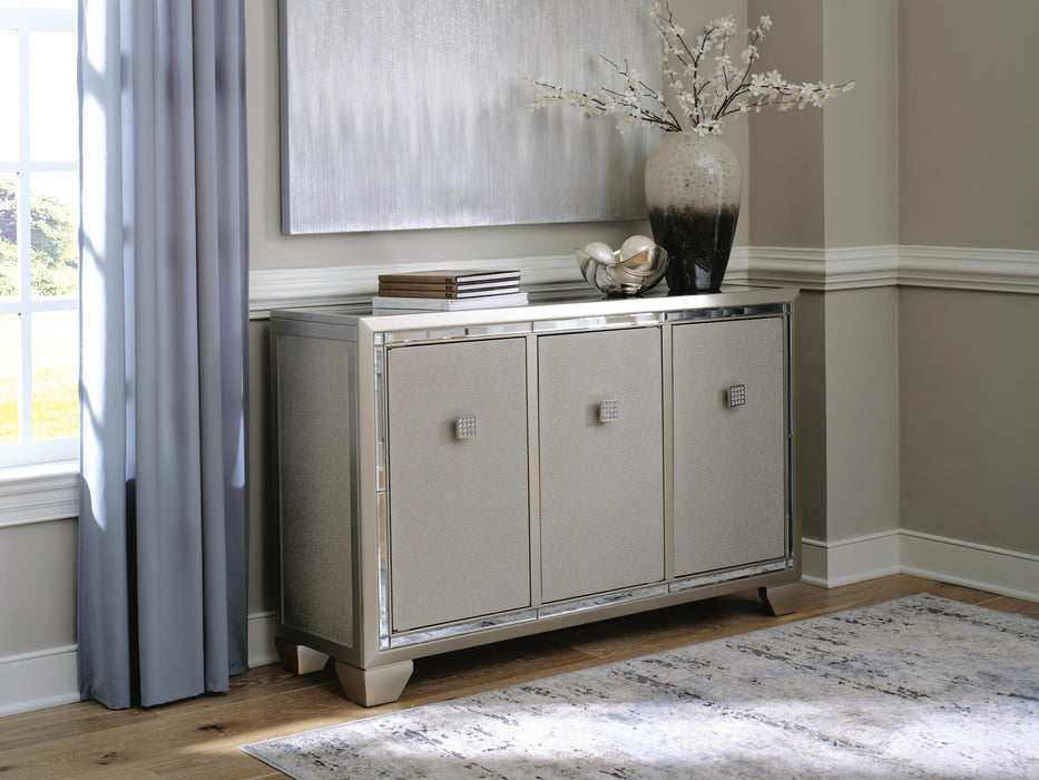 Chaseton Champagne Accent Cabinet