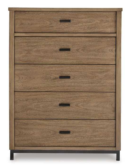 Tomtyn Light Brown Bedroom Furniture Pieces
