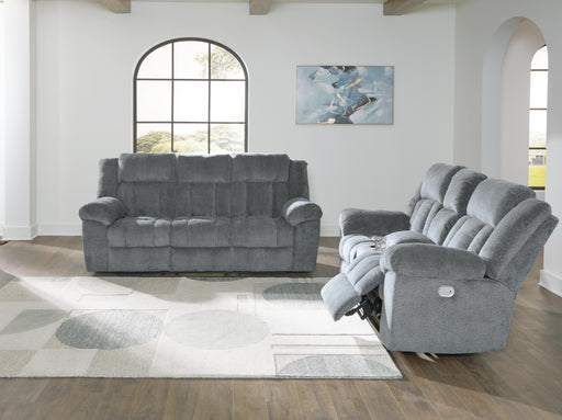 Tip-Off Slate Tip-Off Sofa and Loveseat