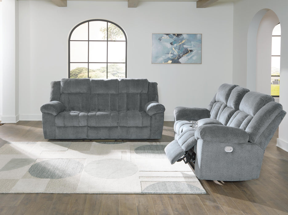 Tip-Off Slate Tip-Off Sofa and Loveseat
