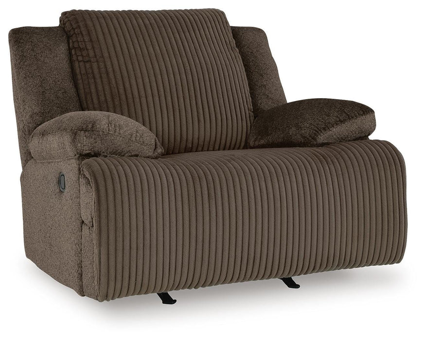 Top Tier Chocolate Rocker Recliner