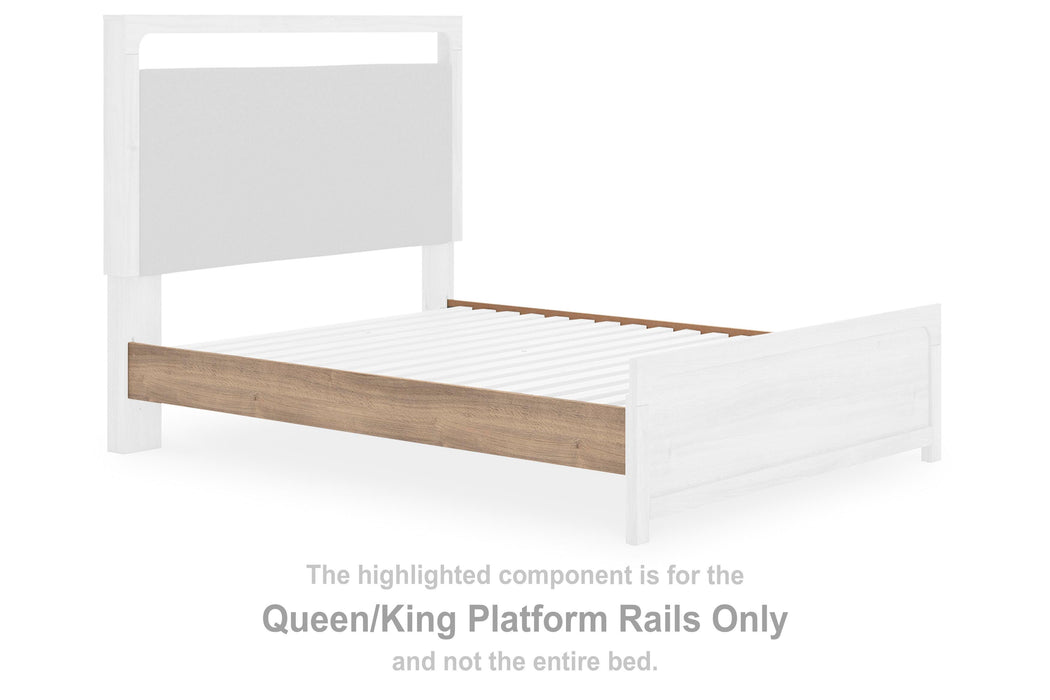 Hollymount Tan Queen/King Platform Rails