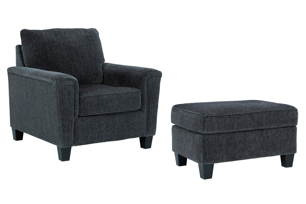 Abinger Smoke Abinger Chair and Ottoman