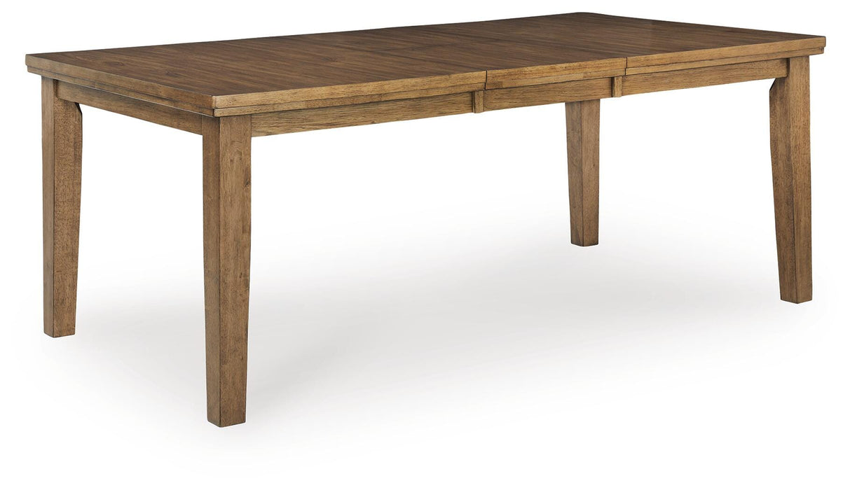 Broxtyn Light Brown Dining Room Butterfly EXT TBL