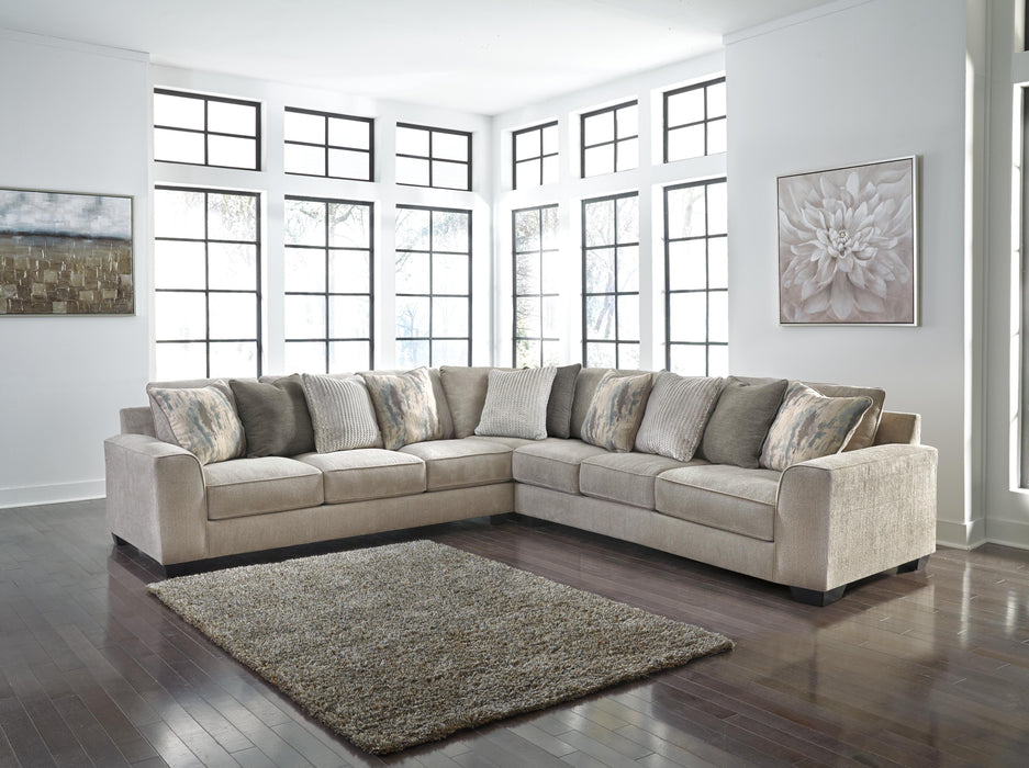 Ardsley Pewter Ardsley 3-Piece Sectional
