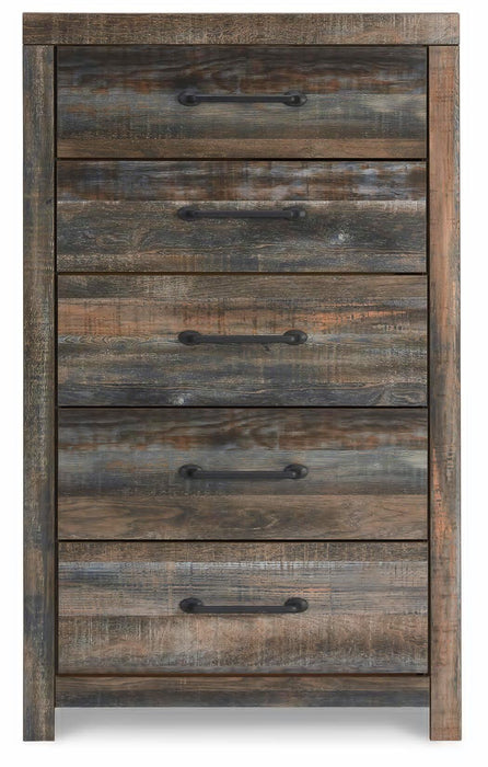 Drystan Multi Five Drawer Chest