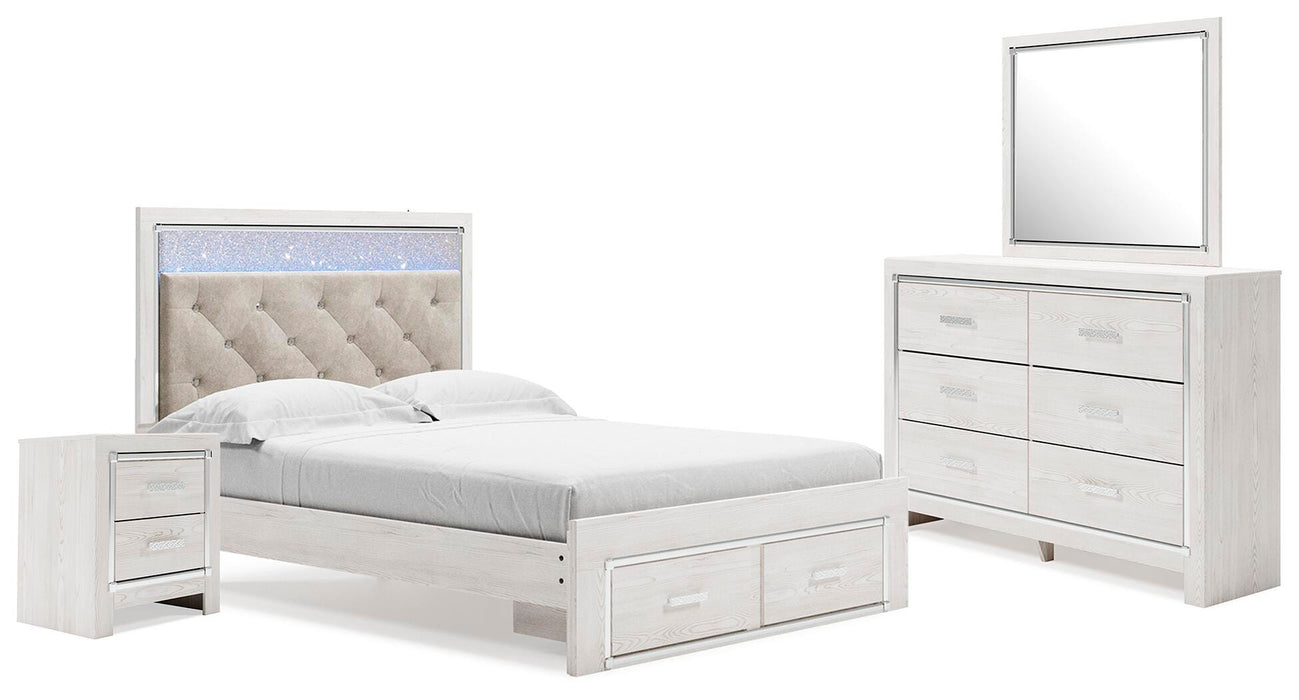 Altyra White Storage Bedroom Collection