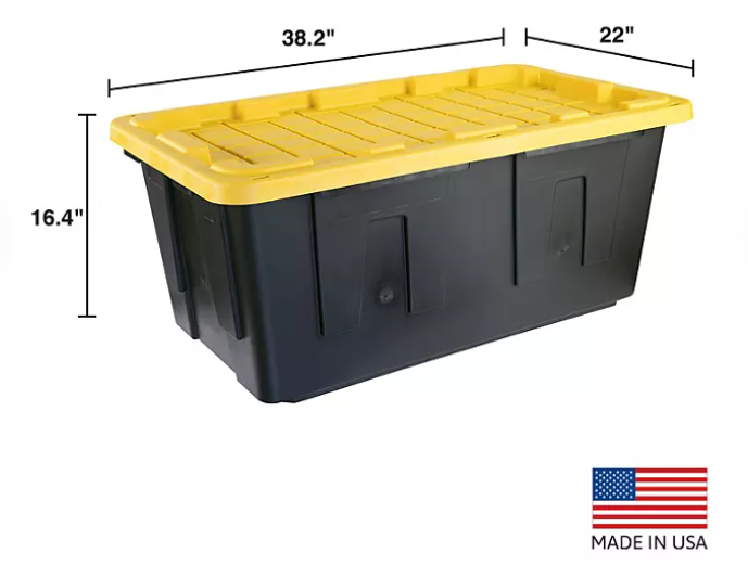 Tough Box 4Tough Box 40-Gallon Storage Tote0-Gallon Storage Tote - use_like_new