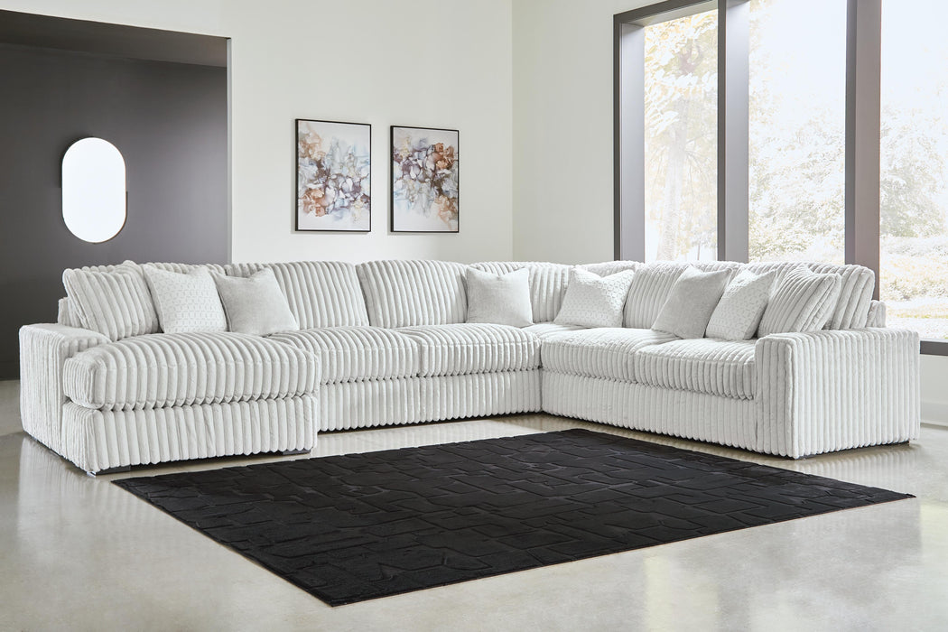 Stupendous Alloy Stupendous 5-Piece Sectional with Chaise