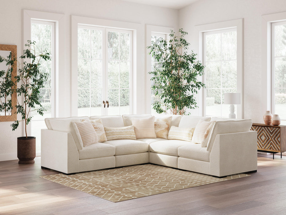 Donelson Creek Vanilla Donelson Creek 5-Piece Sectional