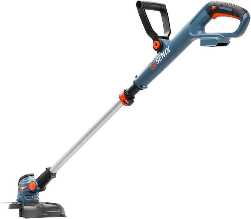 SENIX X2 20 Volt Max* Cordless Grass String Trimmer and Edger Lawn Tool, Detachable Split Shaft, 10-Inch Max Cutting Width, Tool Only, Battery Not Included (GTX2-M-0) - new