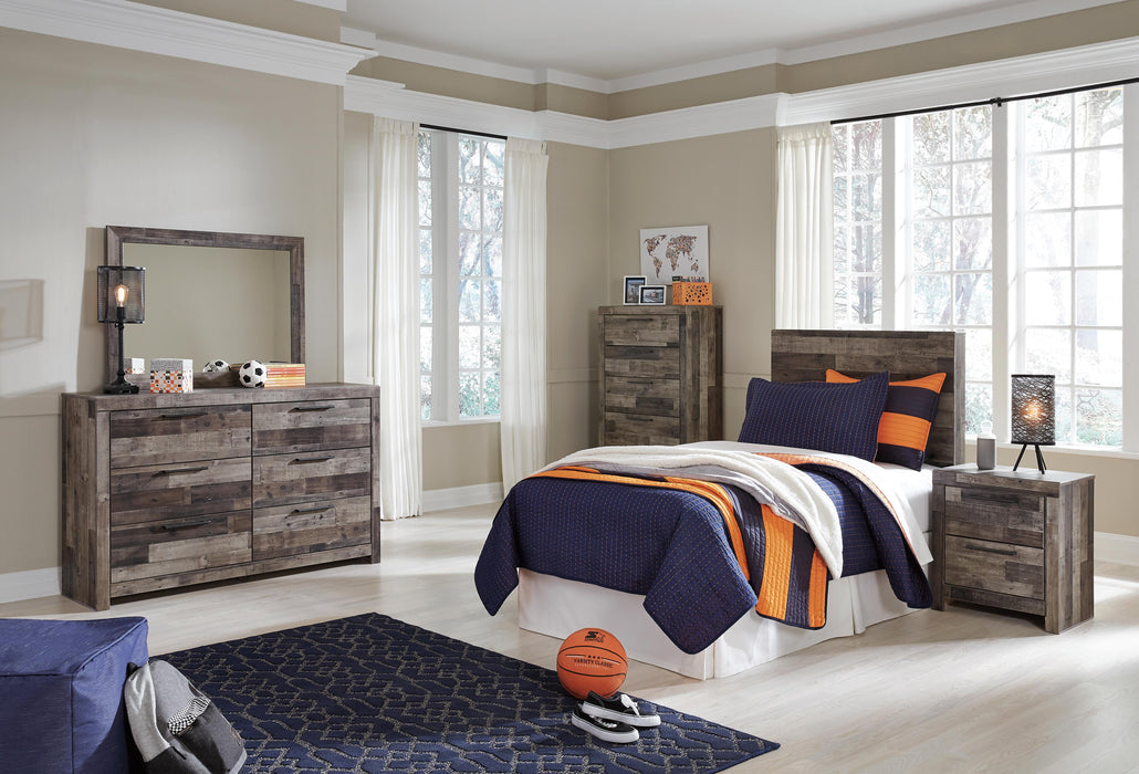 Derekson Multi Gray Bedroom Collection
