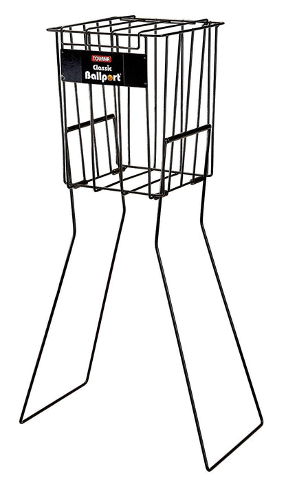 Tourna Classic 70 Ball Pick up Tennis Hopper, Black - open_box