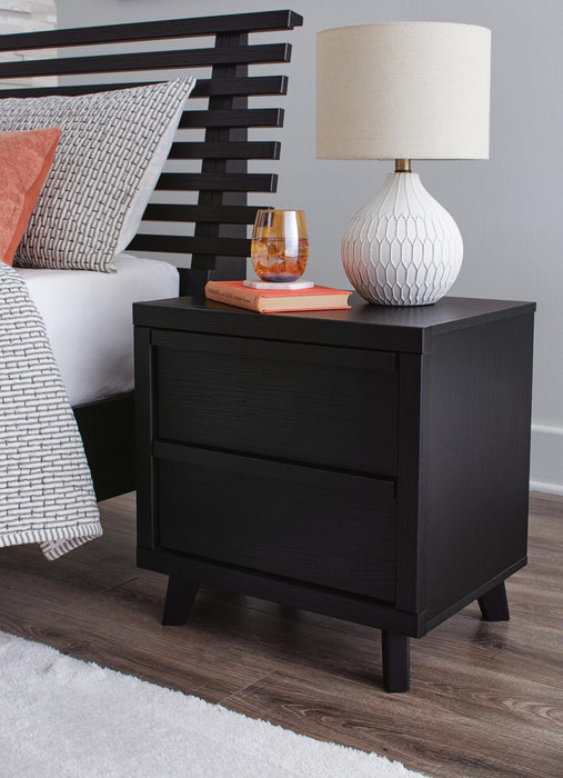 Danziar Black Bedroom Furniture Pieces