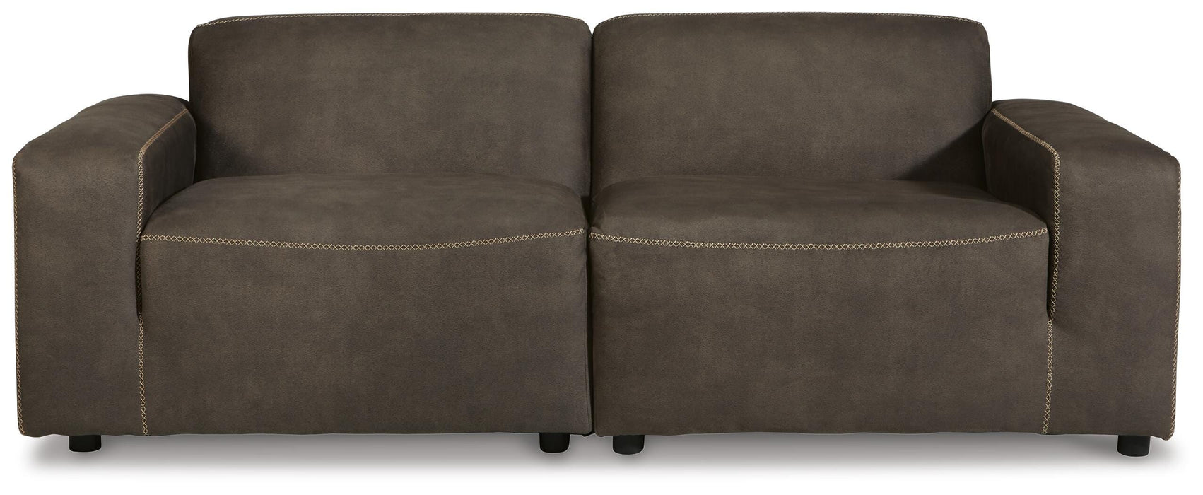 Allena Gunmetal Living Room Collection