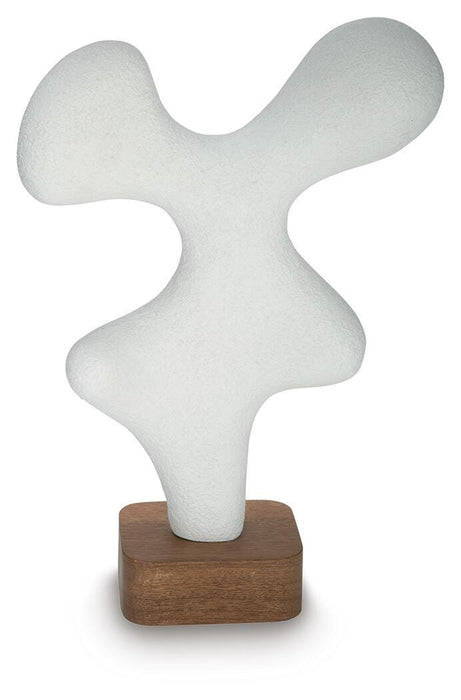 Lavarsen White/Brown Sculpture